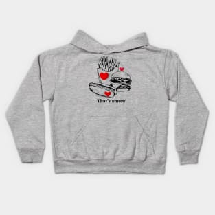 Love of fooood Kids Hoodie